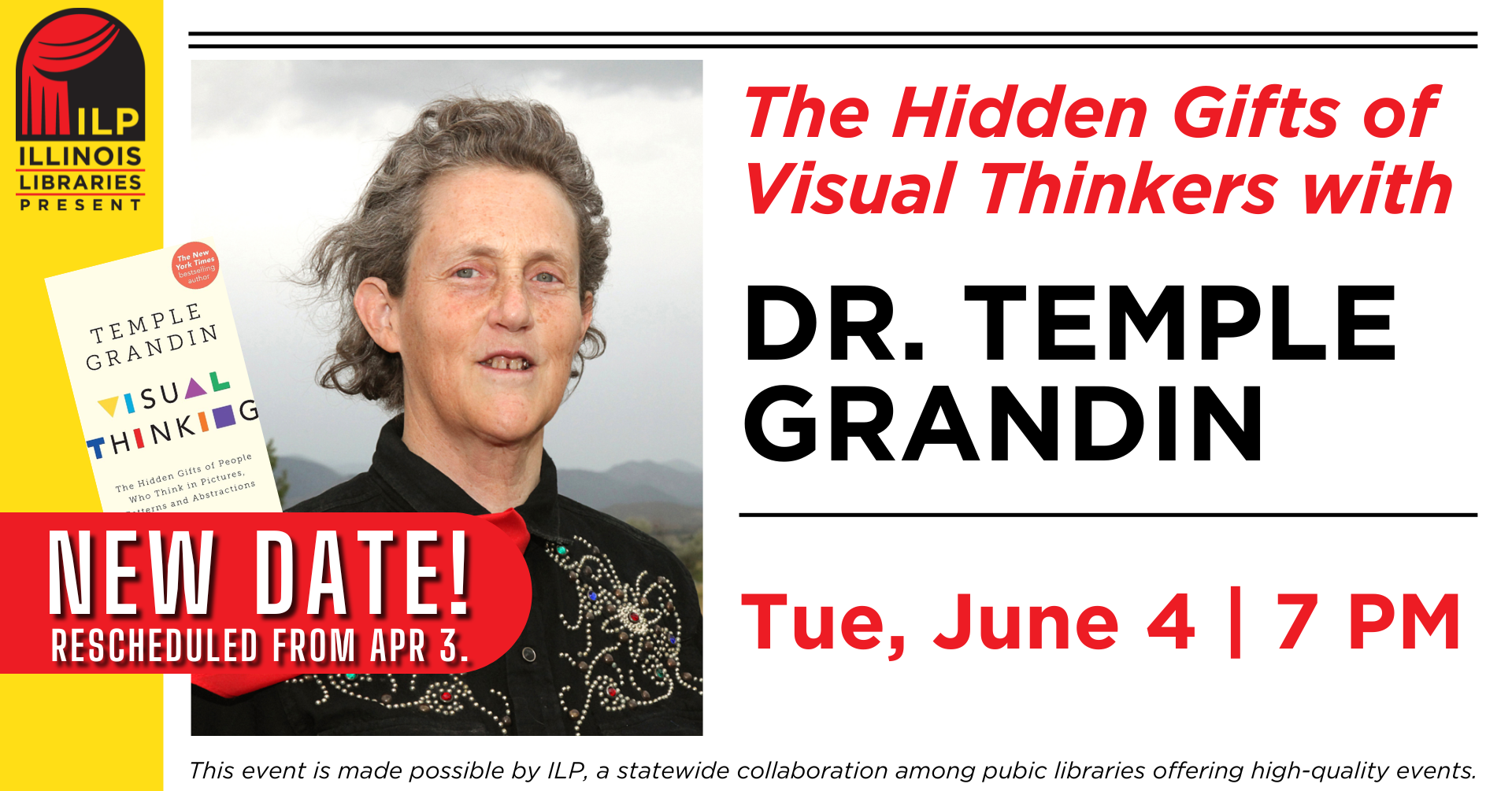 Information on Dr. Temple Grandin ILP event