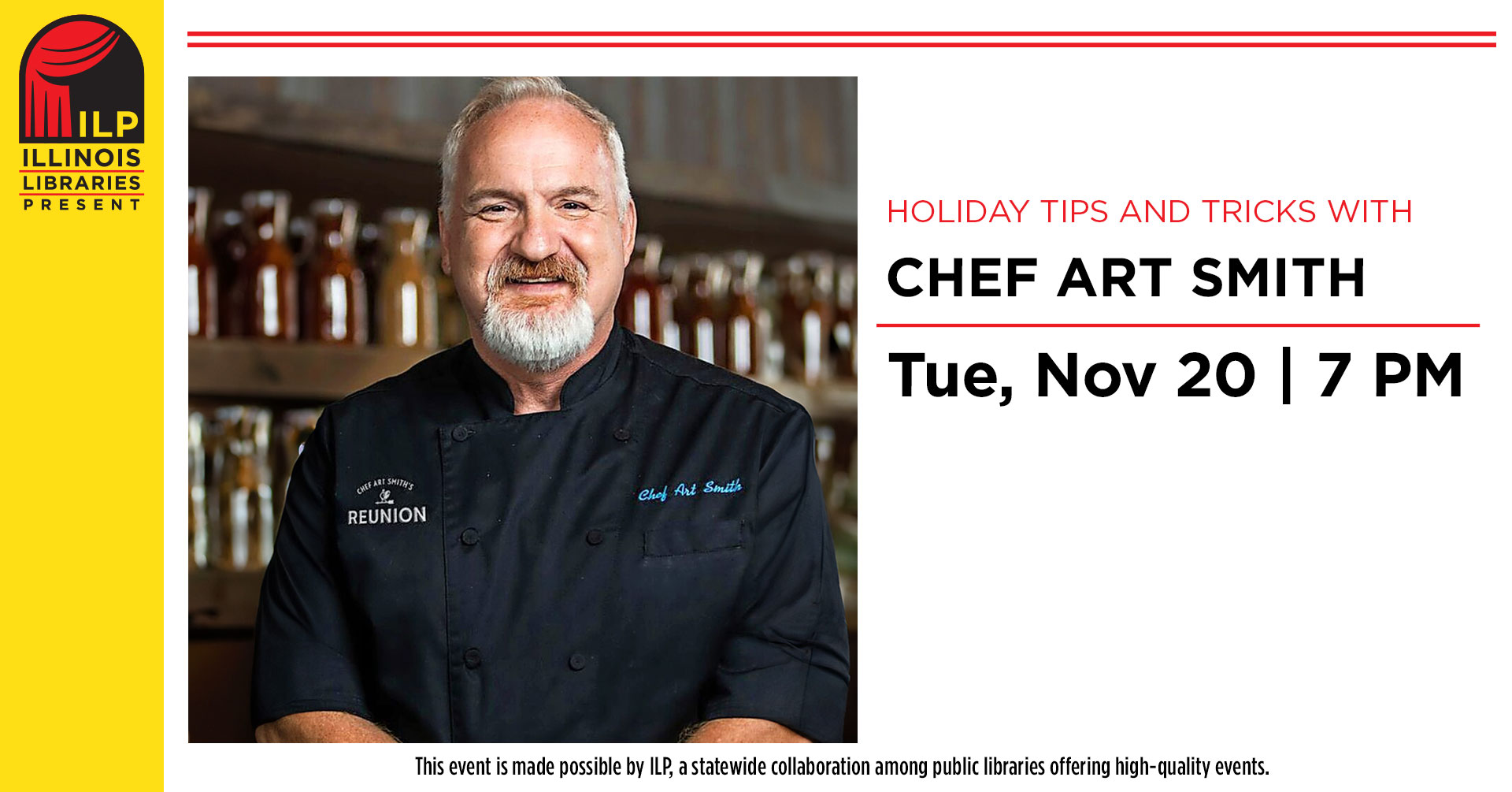 Program information for Chef Art Smith